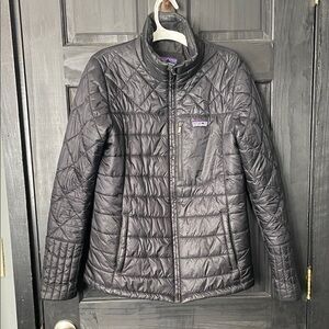 Patagonia Women's Dark Gray Puffer Jacket